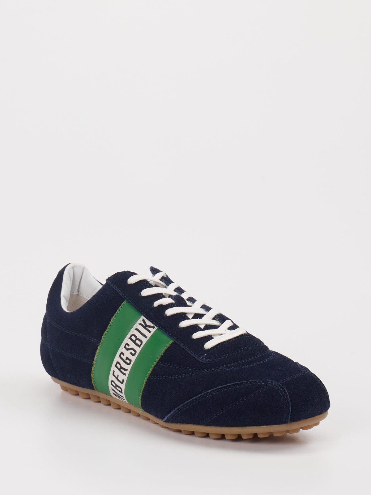 Bikkembergs – Sneaker aus Veloursleder Navy