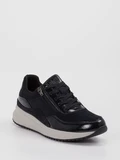 Waldläufer – Sneaker aus Veloursleder Schwarz
