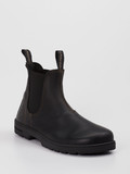 El Naturalista – Chelsea Boots aus Fettleder schwarz