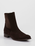 Gabor – Stiefelette aus Velours/Textil Braun