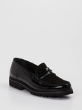 Christian Dietz – Loafer aus Veloursleder Schwarz