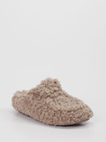 Verbenas – Clog-Hausschuhe aus Textil Braun
