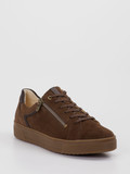 Ganter – Sneaker aus Veloursleder braun