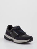 Gabor – Sneaker aus Stretch blau Reißverschluss