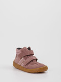 Froddo – Klettverschlussboot aus Veloursleder rosa