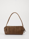 Allan K - Antwerp - Schultertasche aus Flechtleder