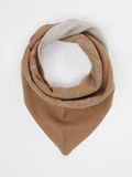 Blui - Dreieckstuch aus Wolle in beige