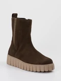 Gabor - Stiefelette aus Veloursleder in braun