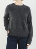 FLONA – Strickpullover aus Kaschmir Anthrazit