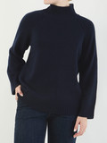 FLONA – Strickpullover aus Kaschmir Navy