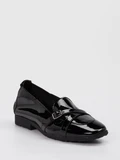 Arche - Slipper aus Lackleder in schwarz