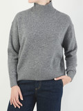 Blui – Rollkragenpullover aus Wolle Grau