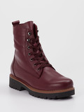 Andrea Conti - Stiefelette aus Kalbleder in rot