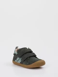 Vadolino - Lauflernschuhe aus Veloursleder in grün