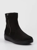 Hartjes - Stiefelette aus Nubukleder in schwarz