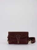 Marlon Firenze - Schultertasche aus Veloursleder