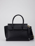 Marlon Firenze - Shopper aus Kalbleder in blau