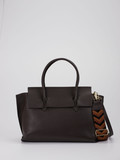 Marlon Firenze - Shopper aus Kalbleder in braun