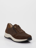 Ganter - Sneaker aus Veloursleder in braun