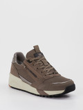 Allrounder - Sneaker aus Velour/Textil in braun