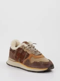 MRP - Sneaker Indian aus Velour/Textil in braun
