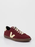 VEJA - Sneaker aus Velour/Leder in rot