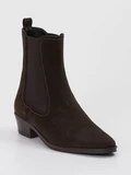 Konstantin Starke - Stiefelette aus Veloursleder