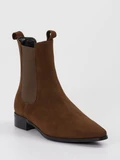 Andrea Puccini - Stiefelette aus Veloursleder