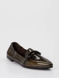 Andrea Puccini - Slipper aus Lammleder in braun