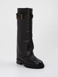 Andrea Puccini - Stiefel aus Kalbleder in schwarz