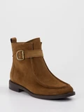 Paul Green - Stiefelette aus Veloursleder in braun