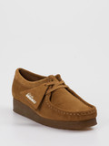 Clarks - Schnürschuh aus Veloursleder in braun