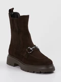Andrea Puccini - Stiefelette aus Veloursleder