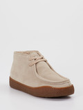 Camper - Schnürstiefelette aus Veloursleder