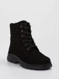 Hartjes - Stiefelette aus Nubukleder in schwarz