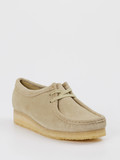 Clarks - Schnürschuh aus Veloursleder in beige