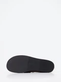 Andrea Puccini - Slipper aus Veloursleder in braun