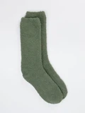 UGG - Socke uni aus Baumwolle in grün