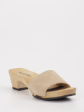 Softclox – Clogs aus Veloursleder mit Holzsohle