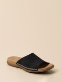 Gabor – Pantolette aus Nubukleder in Blau