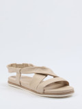 Truman's – Komfortsandalen aus Hirschleder beige