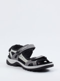 Ecco – Trekking-Sandalen aus Nubukleder grau