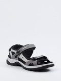 Ecco – Trekking-Sandalen aus Nubukleder grau