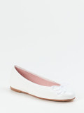 Pretty Ballerinas – Ballerinas aus Lackleder weiß