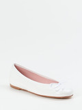Pretty Ballerinas – Ballerinas aus Lackleder weiß