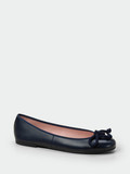 Pretty Ballerinas – Ballerinas aus Lammleder marineblau