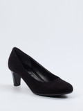 Gabor – Pumps aus Veloursleder Schwarz