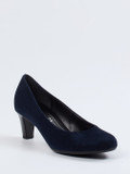 Gabor – Pumps aus Veloursleder Dunkelblau