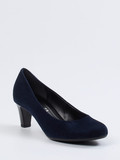 Gabor – Pumps aus Veloursleder Dunkelblau