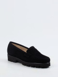 Konstantin Starke – Loafer aus Veloursleder Schwarz